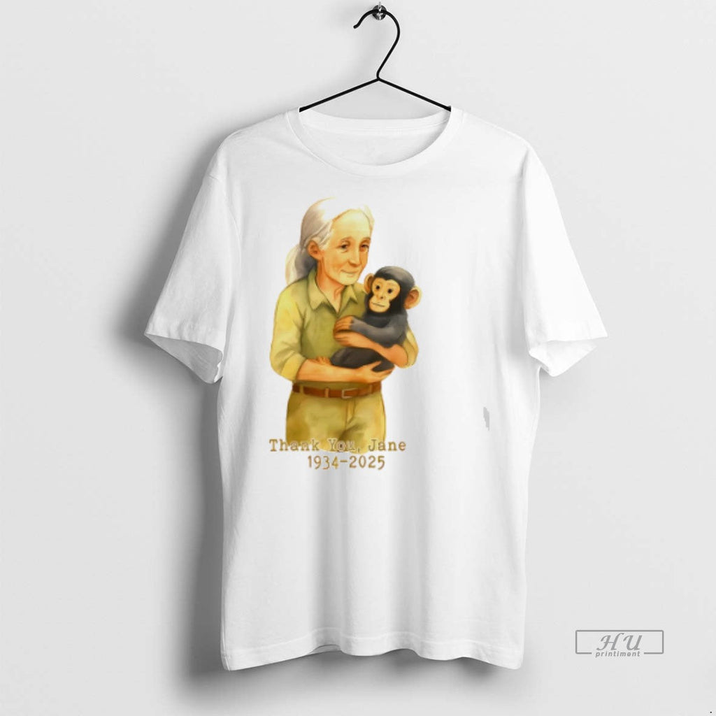 Officials Trending Jane Goodall Legacy Of Hope Thank - Adult & Kids T-Shirts, Sweatshirts & Hoodies apparel design preview 1
