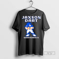 Officials Trending Jaxson Dart Pixel Baller - Adult & Kids T-Shirts, Sweatshirts & Hoodies apparel design preview 1