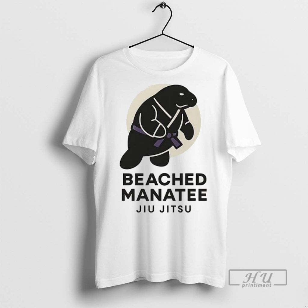Officials Trending Jiu Jitsu Beached Manatee Graphic - Adult & Kids T-Shirts, Sweatshirts & Hoodies apparel design preview 1