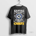 Officials Trending Kansas May Be Home But On Gameday - Adult & Kids T-Shirts, Sweatshirts & Hoodies apparel design preview 1