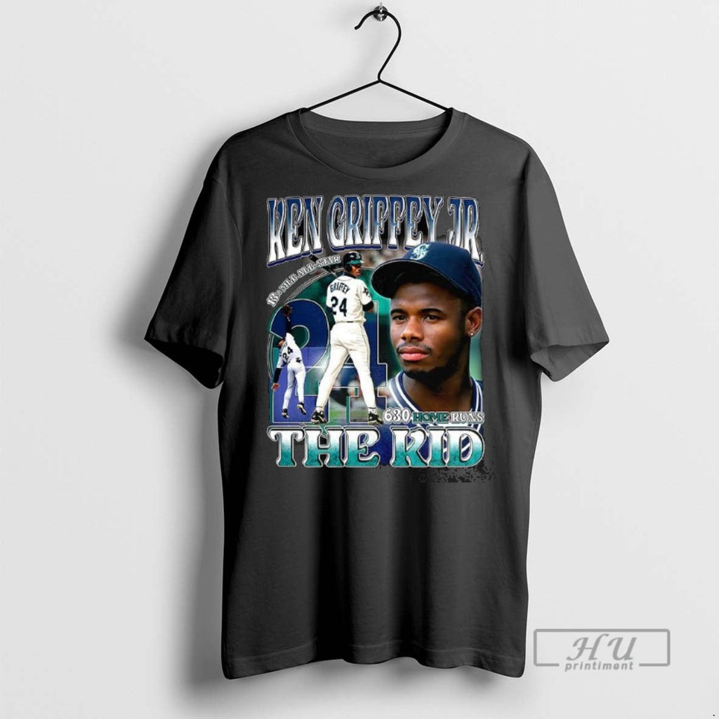 Officials Trending Ken Griffey Jr Graphic - Adult & Kids T-Shirts, Sweatshirts & Hoodies apparel design preview 1