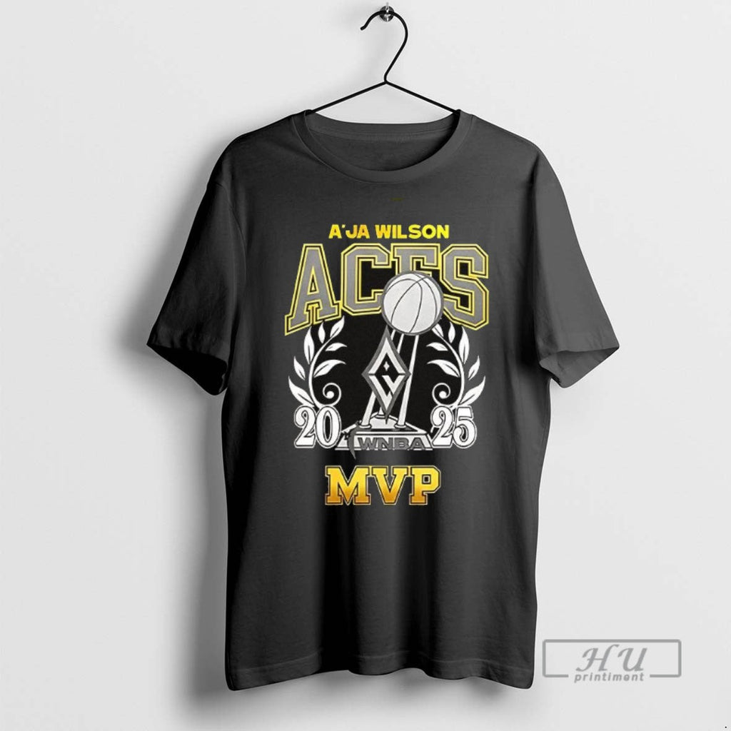Officials Trending Las Vegas Aces Aja Wilson Mvp 2025 - Adult & Kids T-Shirts, Sweatshirts & Hoodies apparel design preview 1