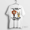 Officials Trending Lion And Rabbit I Cant Argue With - Adult & Kids T-Shirts, Sweatshirts & Hoodies apparel design preview 1