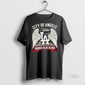 Officials Trending Los Angeles Dodgers City Of Angels - Adult & Kids T-Shirts, Sweatshirts & Hoodies apparel design preview 1