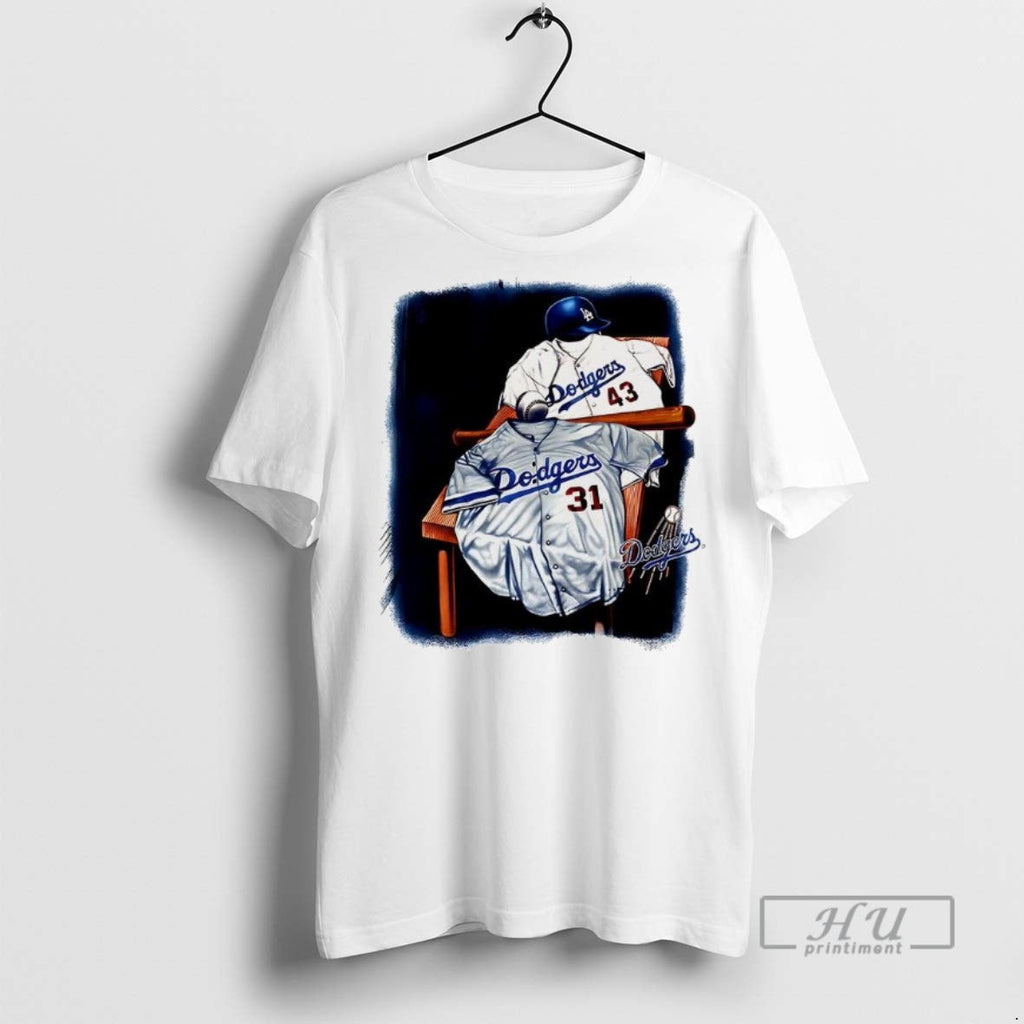 Officials Trending Los Angeles Dodgers Jersey Number - Adult & Kids T-Shirts, Sweatshirts & Hoodies apparel design preview 1
