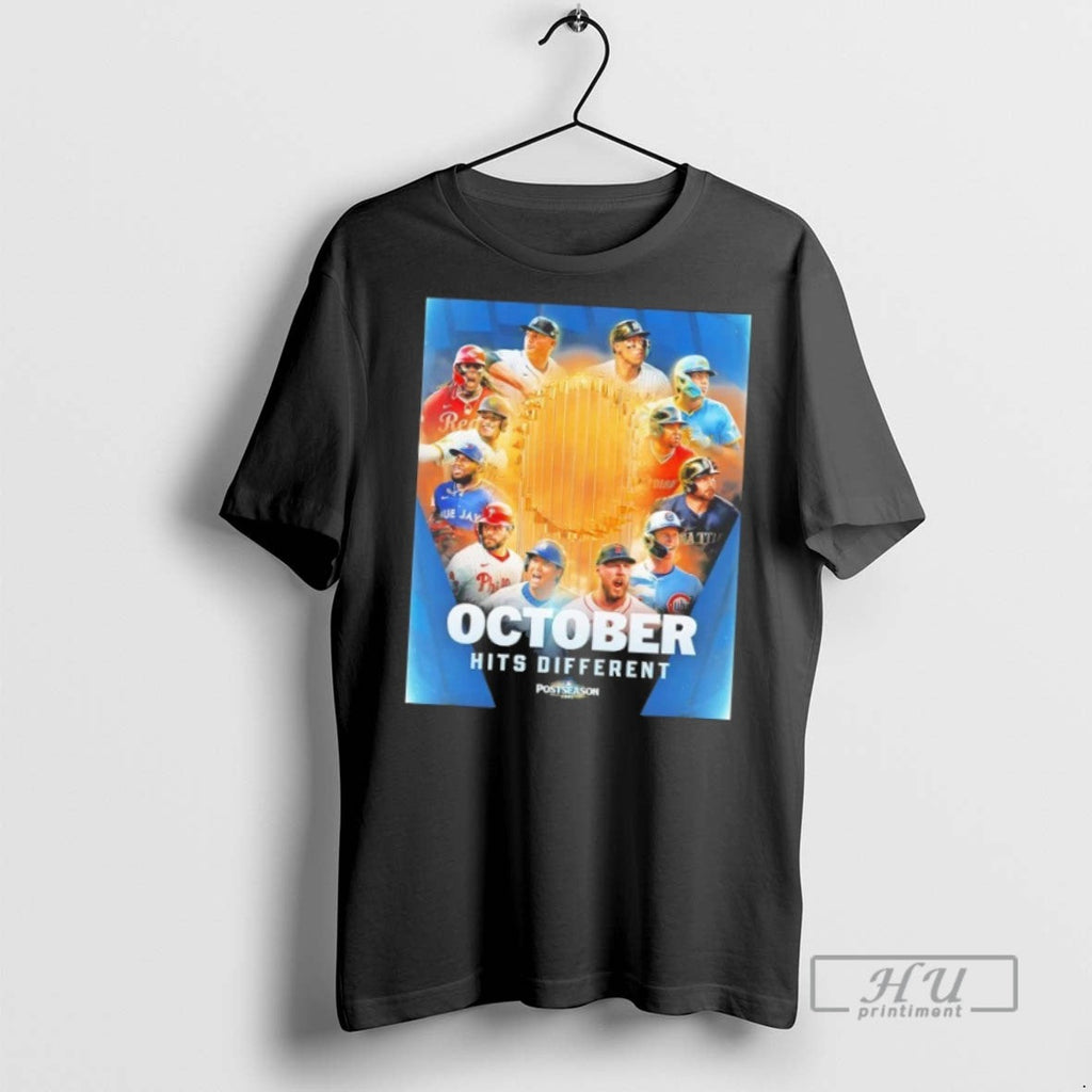 Officials Trending Mlb Postseason 2025 October Hits - Adult & Kids T-Shirts, Sweatshirts & Hoodies apparel design preview 1