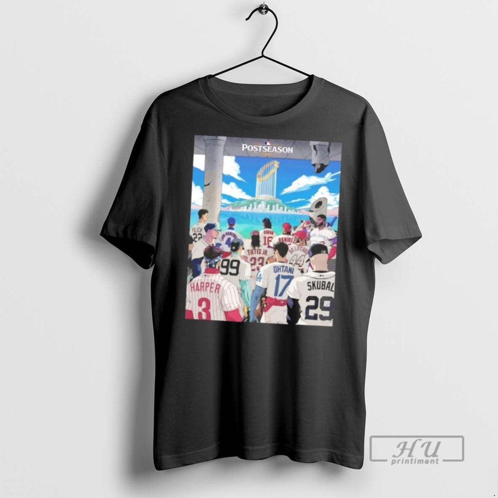 Officials Trending Mlb Postseason 2025 Journey - Adult & Kids T-Shirts, Sweatshirts & Hoodies apparel design preview 1