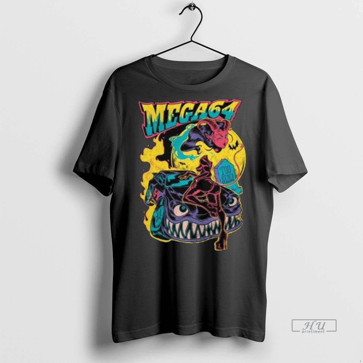 Officials Trending Mega 64 Mean Machine Long Sleve - Adult & Kids T-Shirts, Sweatshirts & Hoodies apparel design preview 1