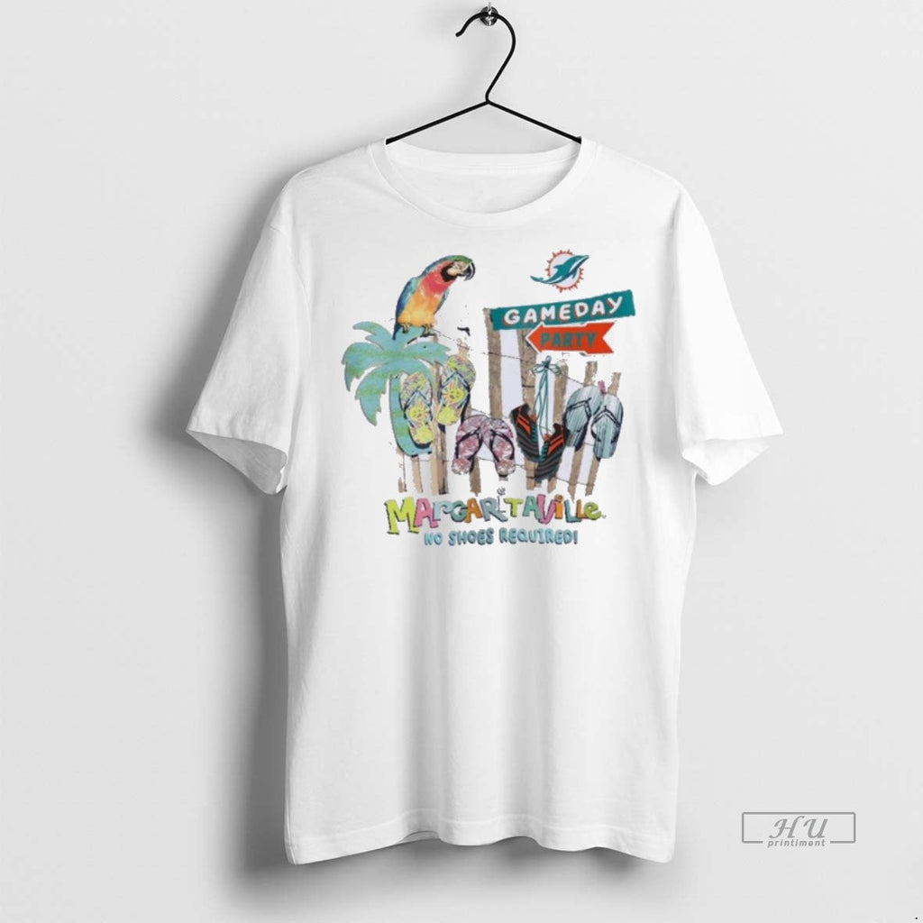 Officials Trending Miami Dolphins Gameday Party - Adult & Kids T-Shirts, Sweatshirts & Hoodies apparel design preview 1