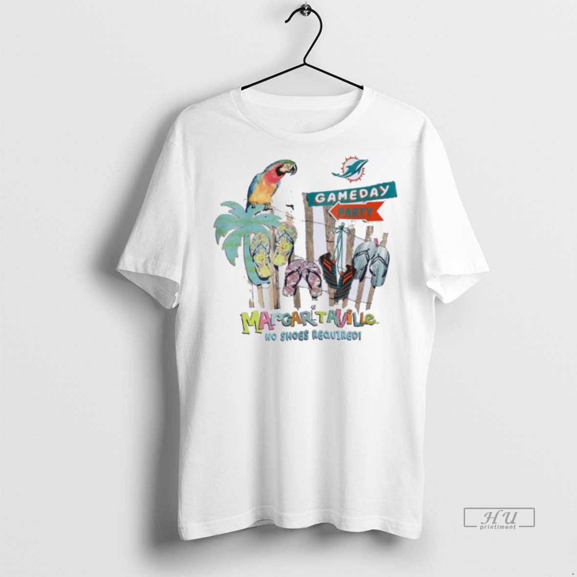 Officials Trending Miami Dolphins Gameday Party - Adult & Kids T-Shirts, Sweatshirts & Hoodies apparel design preview 1