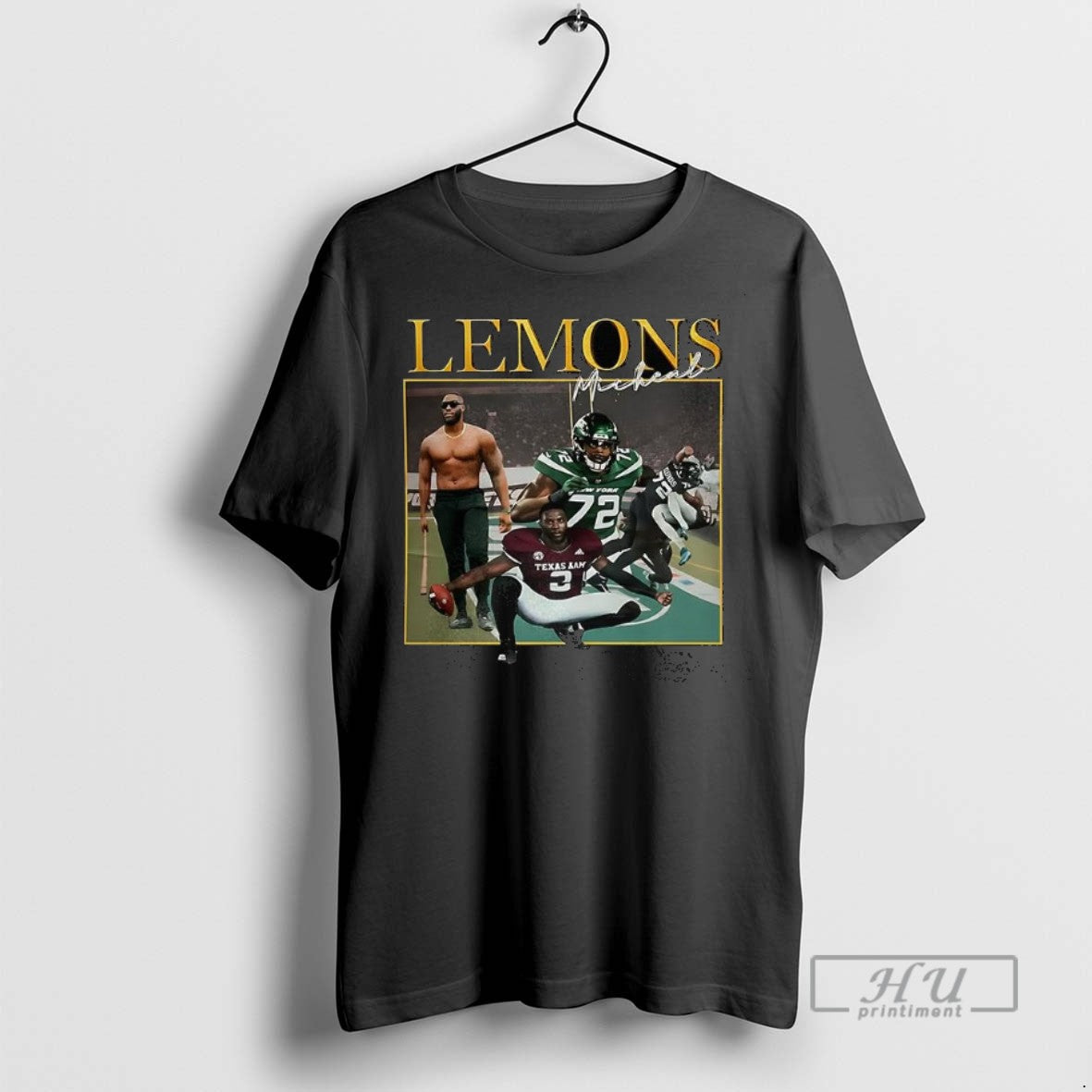 Officials Trending Micheal Lemons Football Graphic - Adult & Kids T-Shirts, Sweatshirts & Hoodies apparel design preview 1