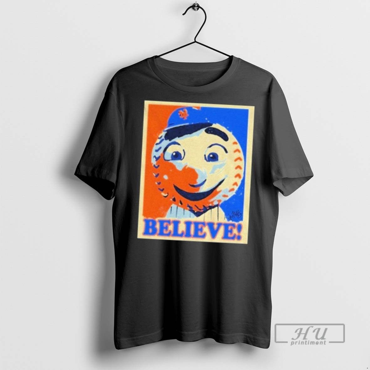 Officials Trending Mr Met New York Mets Mlb Believe - Adult & Kids T-Shirts, Sweatshirts & Hoodies apparel design preview 1
