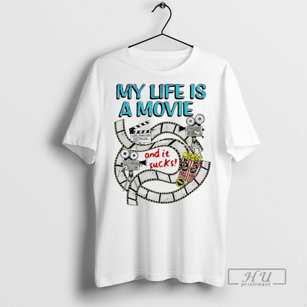 Officials Trending My Life A Movie And It Sucks - Adult & Kids T-Shirts, Sweatshirts & Hoodies apparel design preview 1