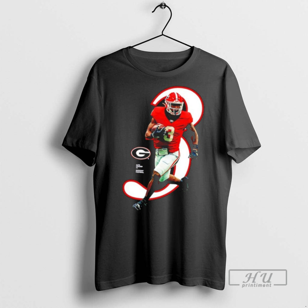 Officials Trending Nate Frazier 3 Georgia Bulldogs - Adult & Kids T-Shirts, Sweatshirts & Hoodies apparel design preview 1