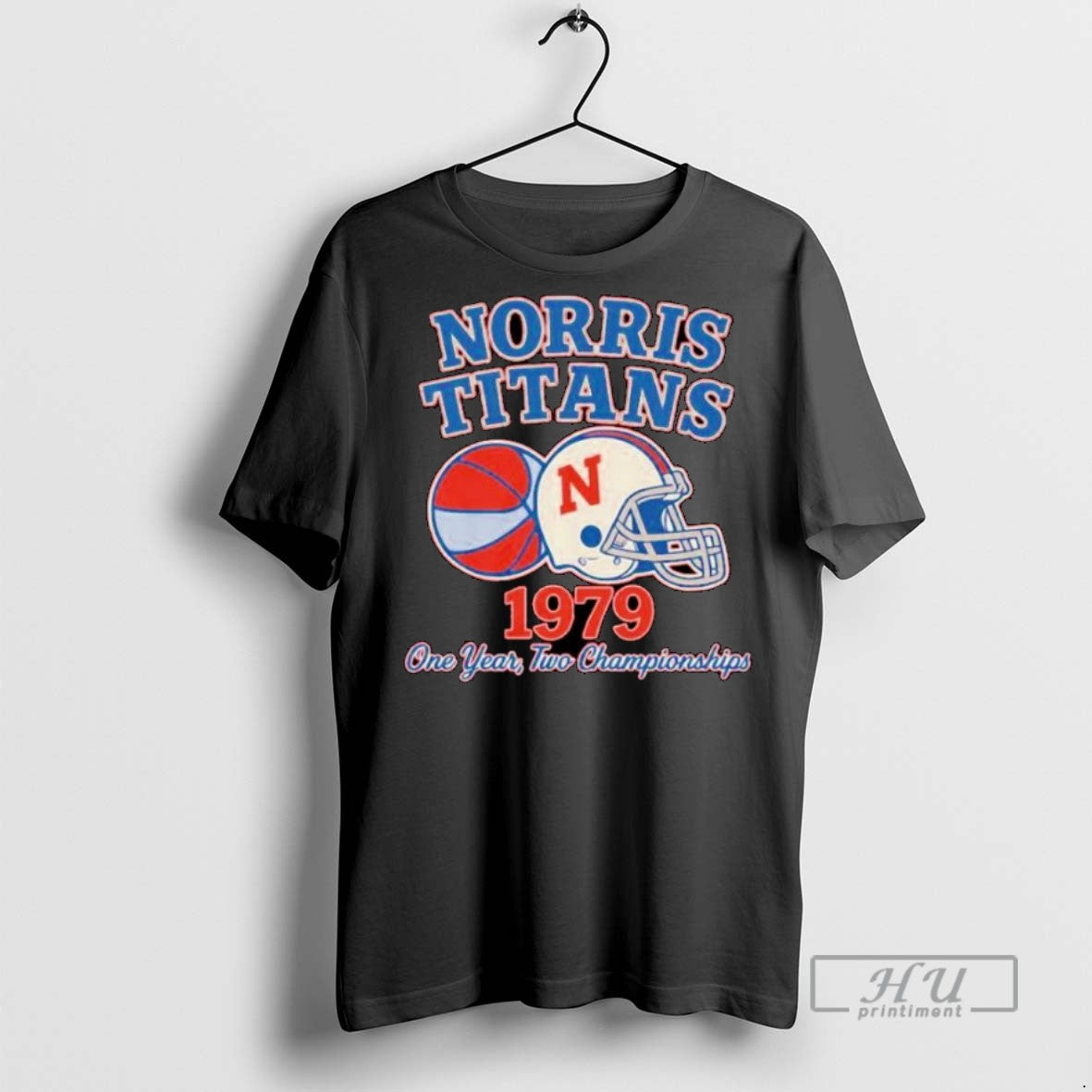 Officials Trending Nebraska Cornhuskers Norris Titans - Adult & Kids T-Shirts, Sweatshirts & Hoodies apparel design preview 1