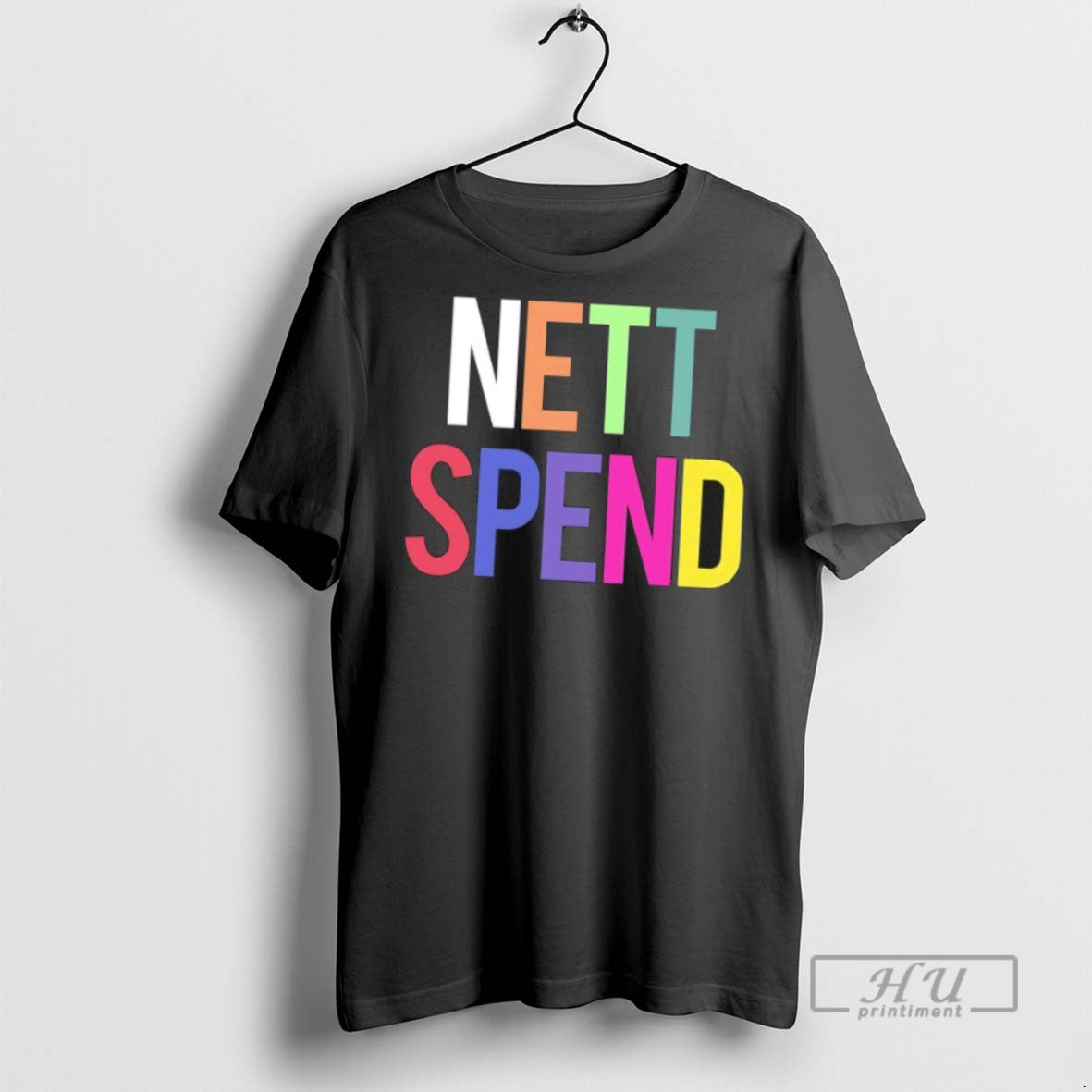 Officials Trending Nett Spend Rainbow - Adult & Kids T-Shirts, Sweatshirts & Hoodies apparel design preview 1