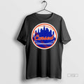 Officials Trending New York Mets Cursed Logo Skyline - Adult & Kids T-Shirts, Sweatshirts & Hoodies apparel design preview 1