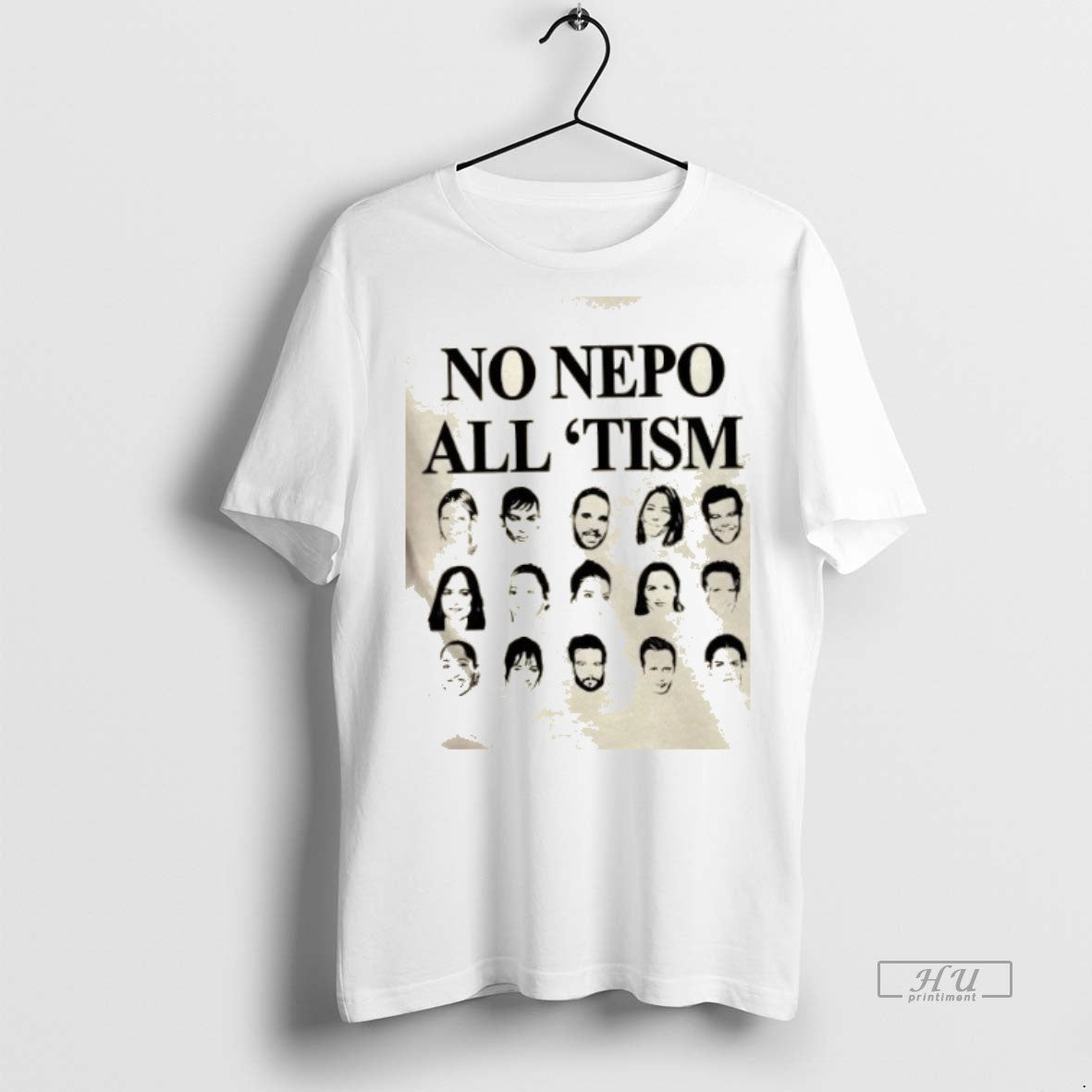 Officials Trending No Nepo All Tism Faces Sweater - Adult & Kids T-Shirts, Sweatshirts & Hoodies apparel design preview 1