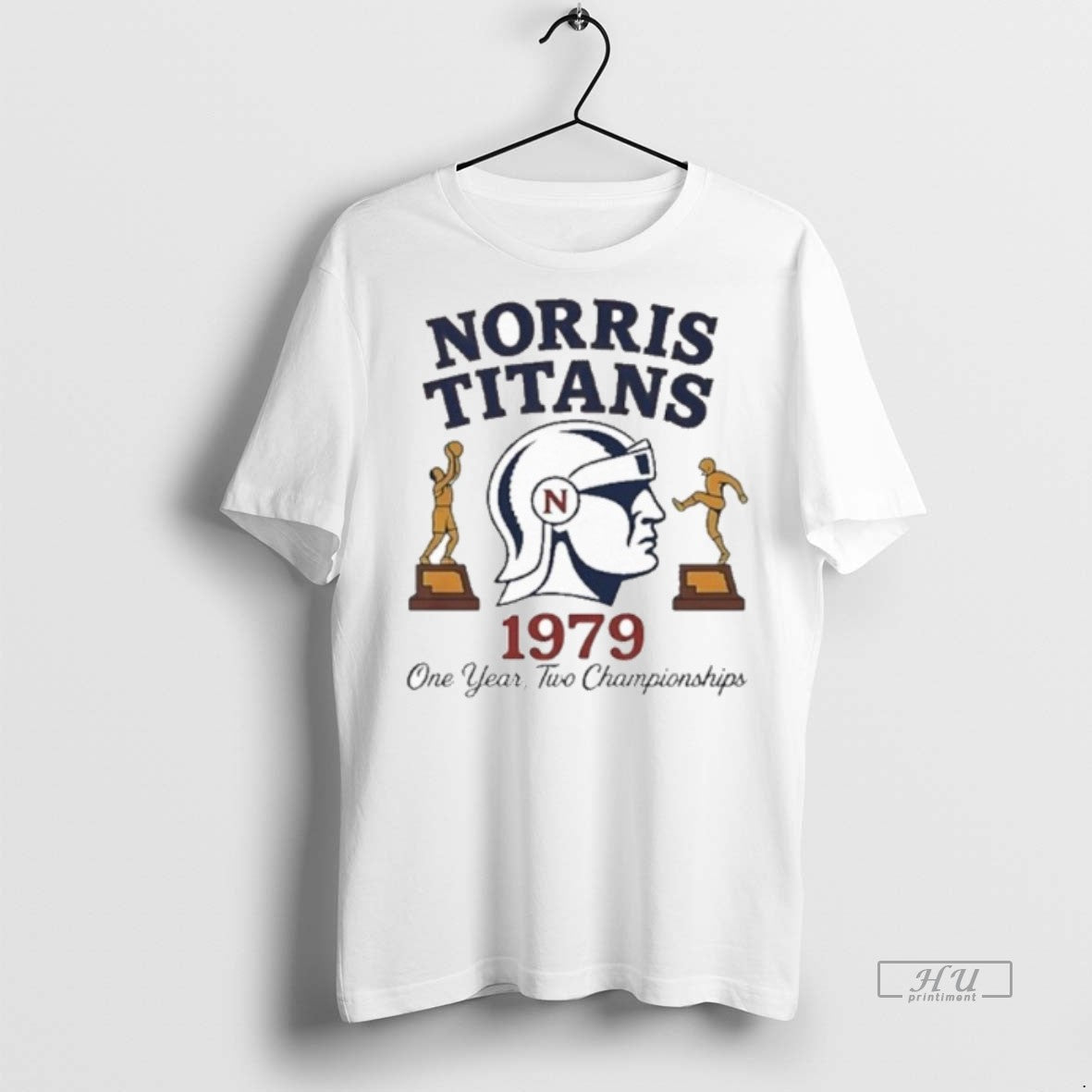 Officials Trending Norris Titans Logo One Year Two - Adult & Kids T-Shirts, Sweatshirts & Hoodies apparel design preview 1