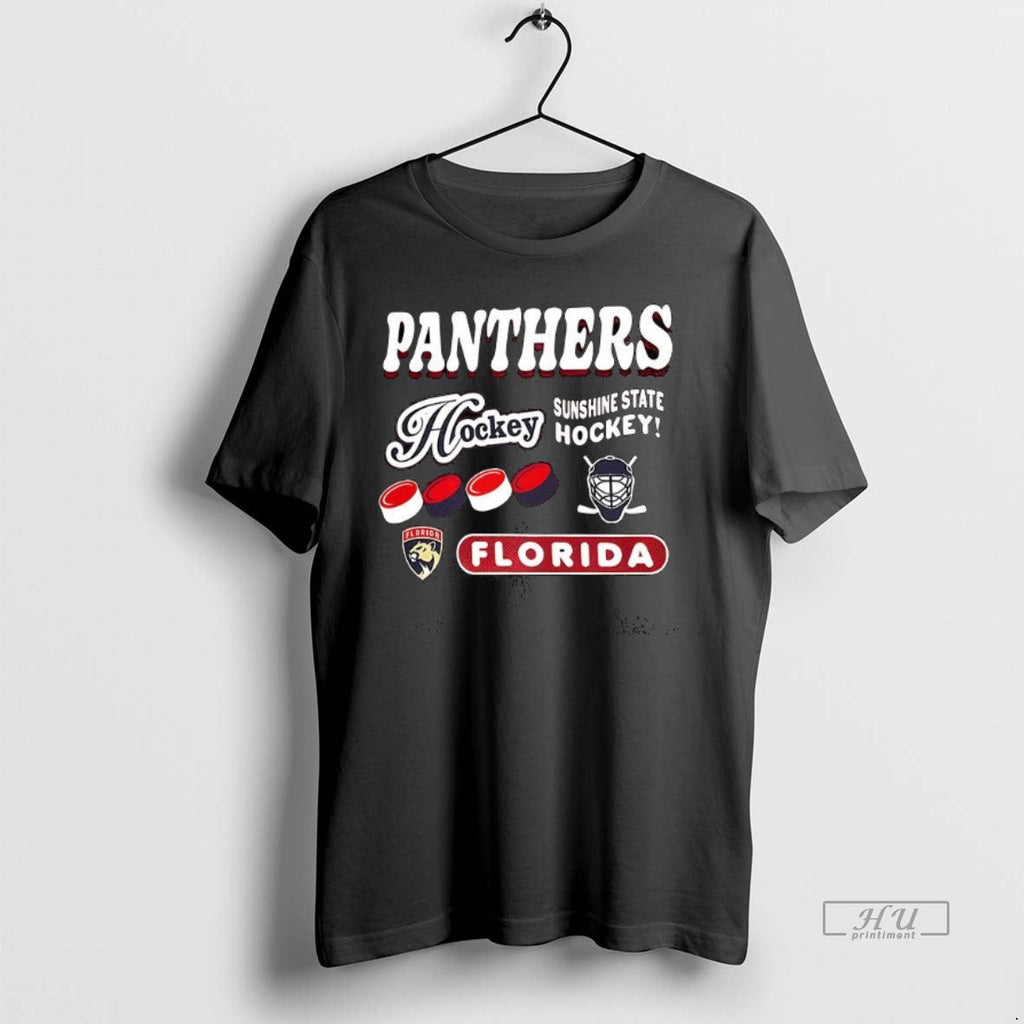 Officials Trending Panthers Sunshine State Hockey - Adult & Kids T-Shirts, Sweatshirts & Hoodies apparel design preview 1