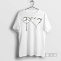 Officials Trending Peace And Love Ceramic Classic Dad - Adult & Kids T-Shirts, Sweatshirts & Hoodies apparel design preview 1