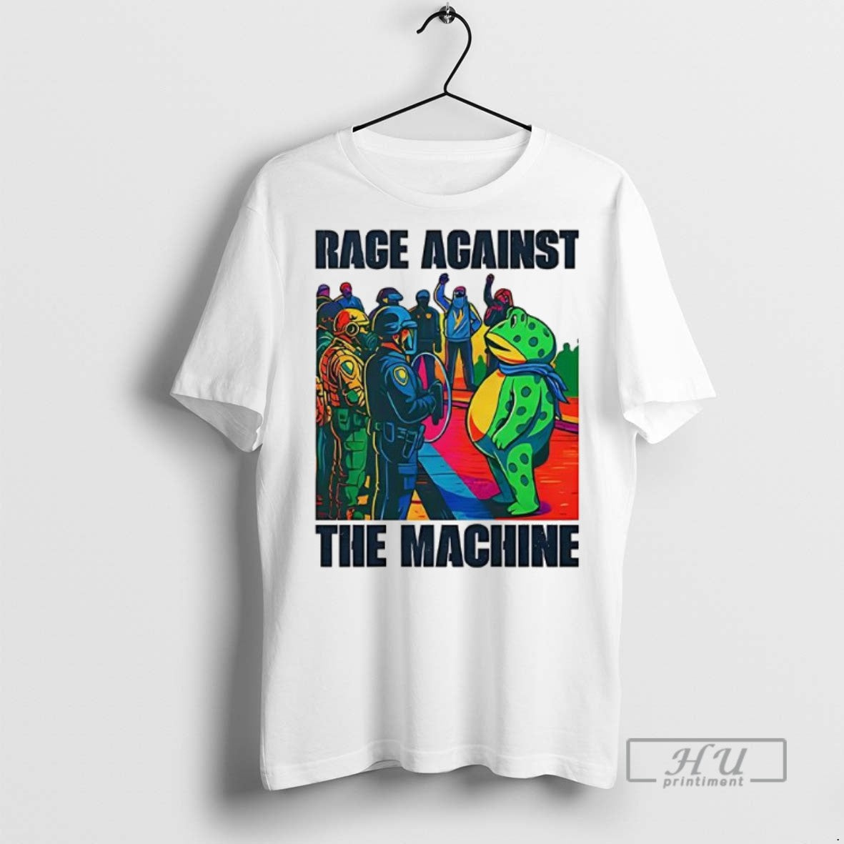 Officials Trending Portland Frog Anti Ice Rage - Adult & Kids T-Shirts, Sweatshirts & Hoodies apparel design preview 1