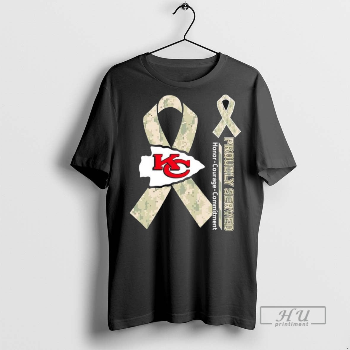 Officials Trending Proudly Served Honor Courage - Adult & Kids T-Shirts, Sweatshirts & Hoodies apparel design preview 1