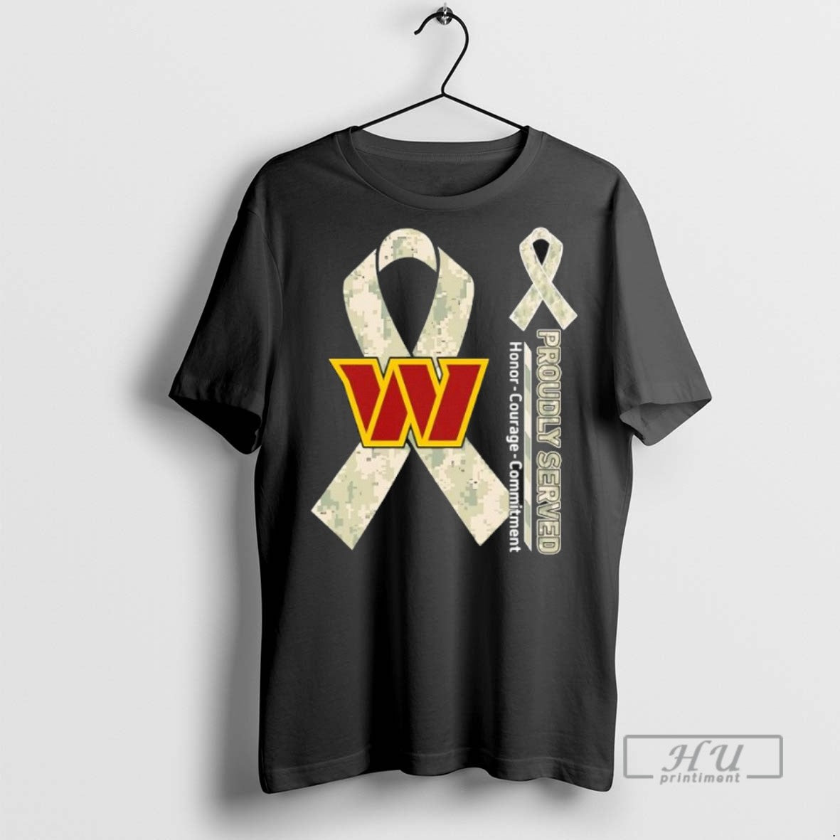 Officials Trending Proudly Served Honor Courage - Adult & Kids T-Shirts, Sweatshirts & Hoodies apparel design preview 1