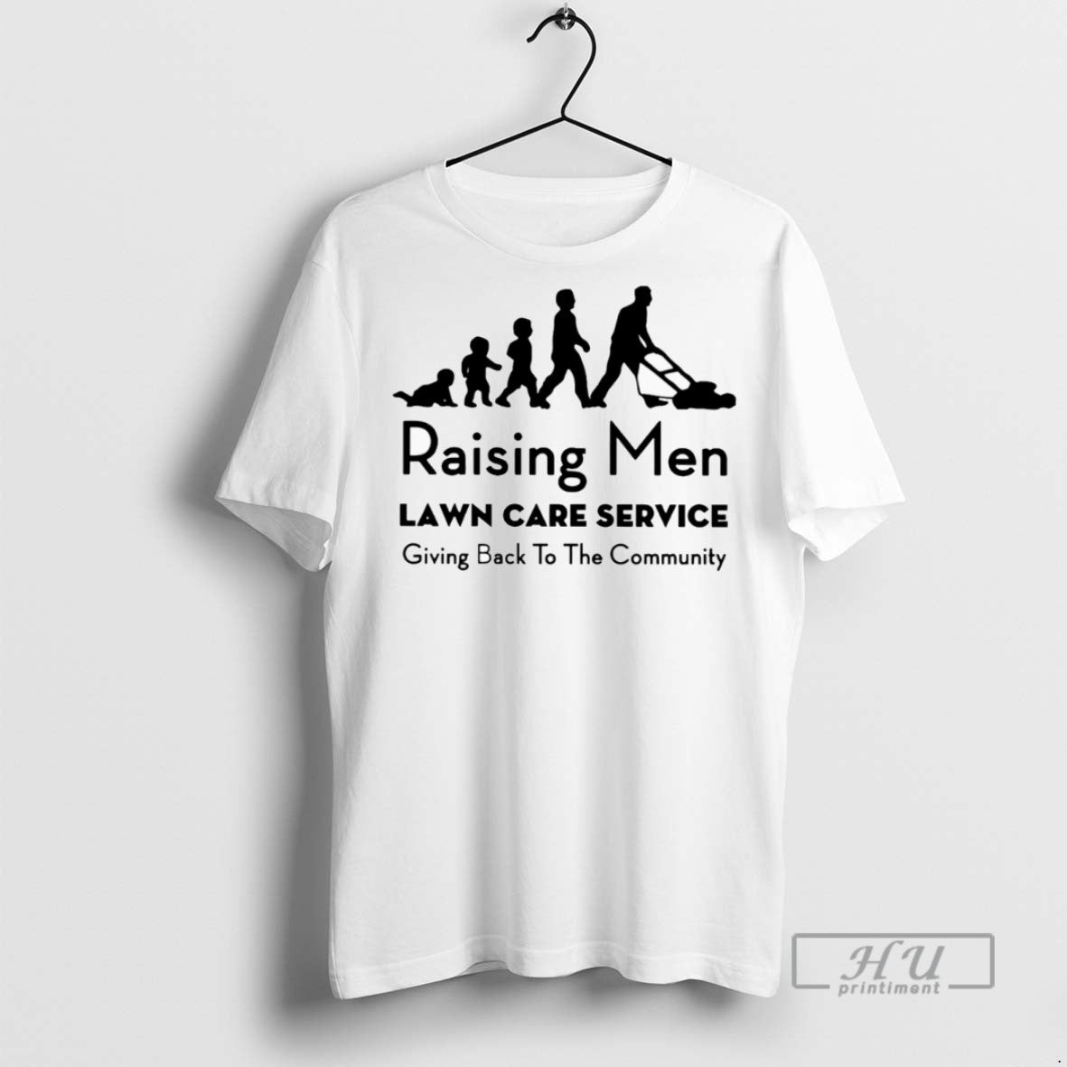 Officials Trending Raising Men Lawn Care Service - Adult & Kids T-Shirts, Sweatshirts & Hoodies apparel design preview 1