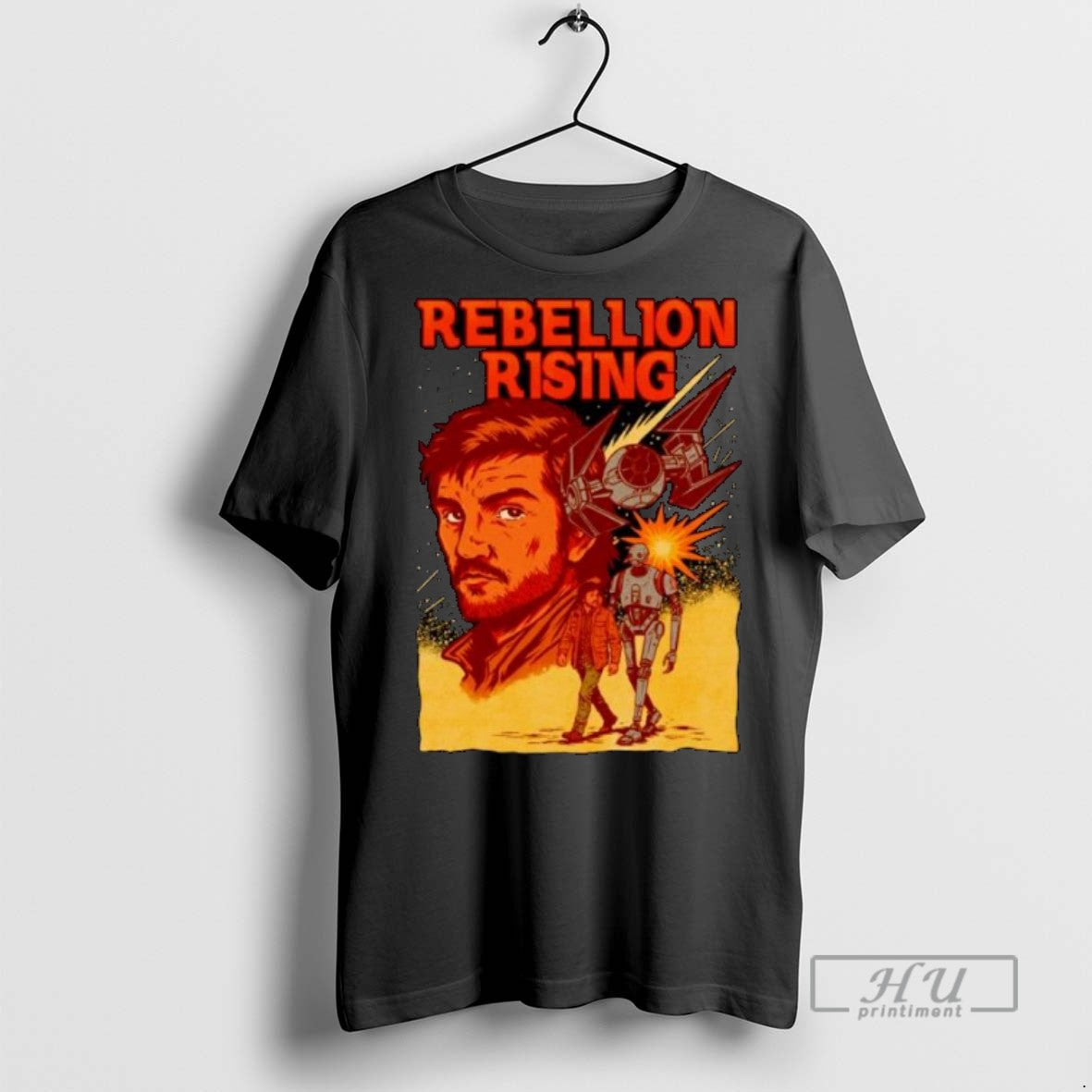 Officials Trending Rebellion Rising Ornaments - Adult & Kids T-Shirts, Sweatshirts & Hoodies apparel design preview 1