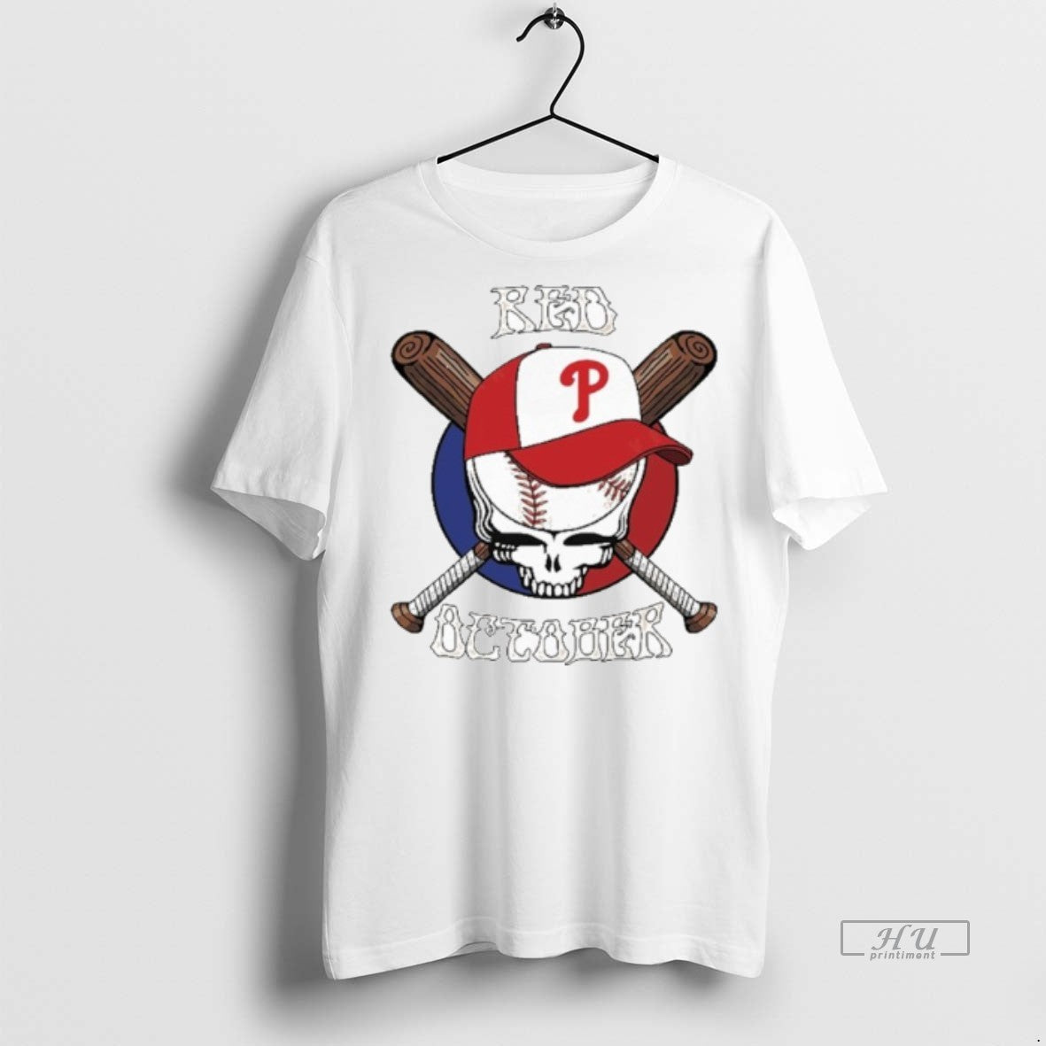 Officials Trending Red October Stealie Phillies - Adult & Kids T-Shirts, Sweatshirts & Hoodies apparel design preview 1