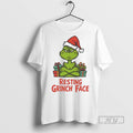 Officials Trending Resting Grinch Face - Adult & Kids T-Shirts, Sweatshirts & Hoodies apparel design preview 1