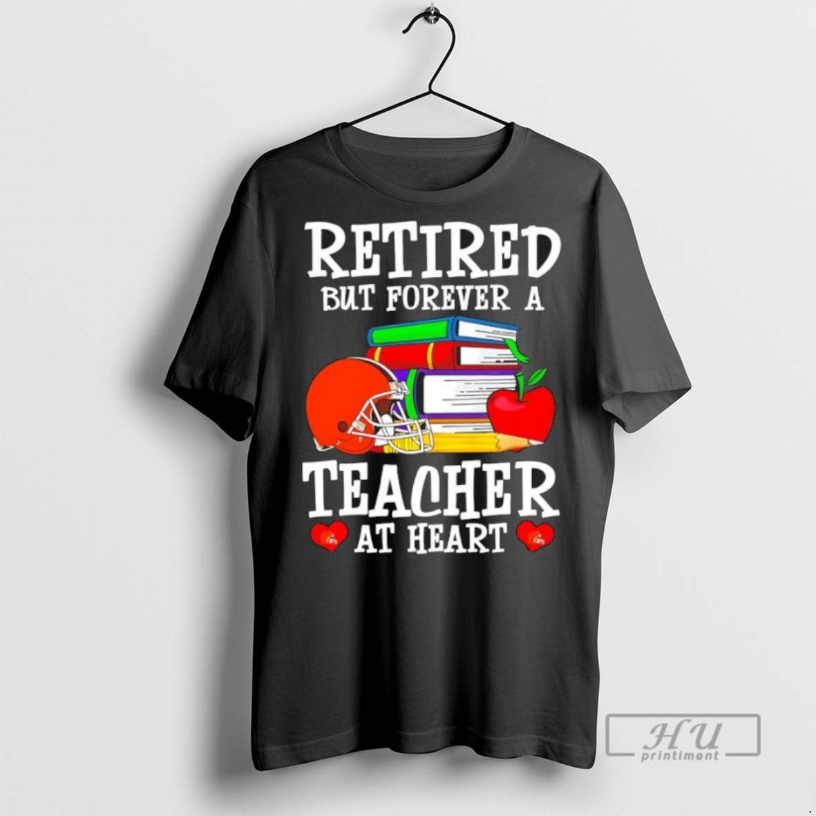 Officials Trending Retired But Forever A Teacher At - Adult & Kids T-Shirts, Sweatshirts & Hoodies apparel design preview 1