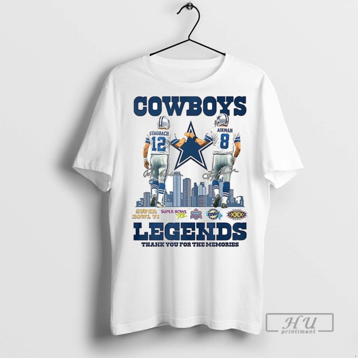Officials Trending Roger Staubach And Troy Aikman - Adult & Kids T-Shirts, Sweatshirts & Hoodies apparel design preview 1