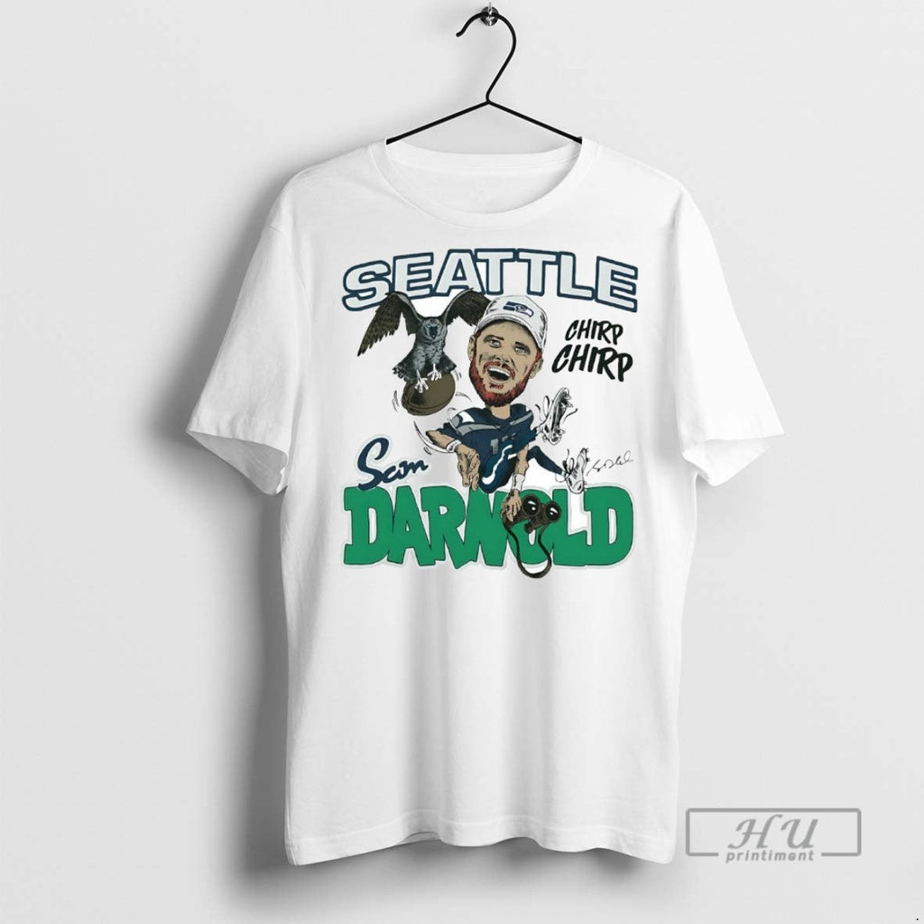 Officials Trending Sam Darnold Superstar Seahawks - Adult & Kids T-Shirts, Sweatshirts & Hoodies apparel design preview 1