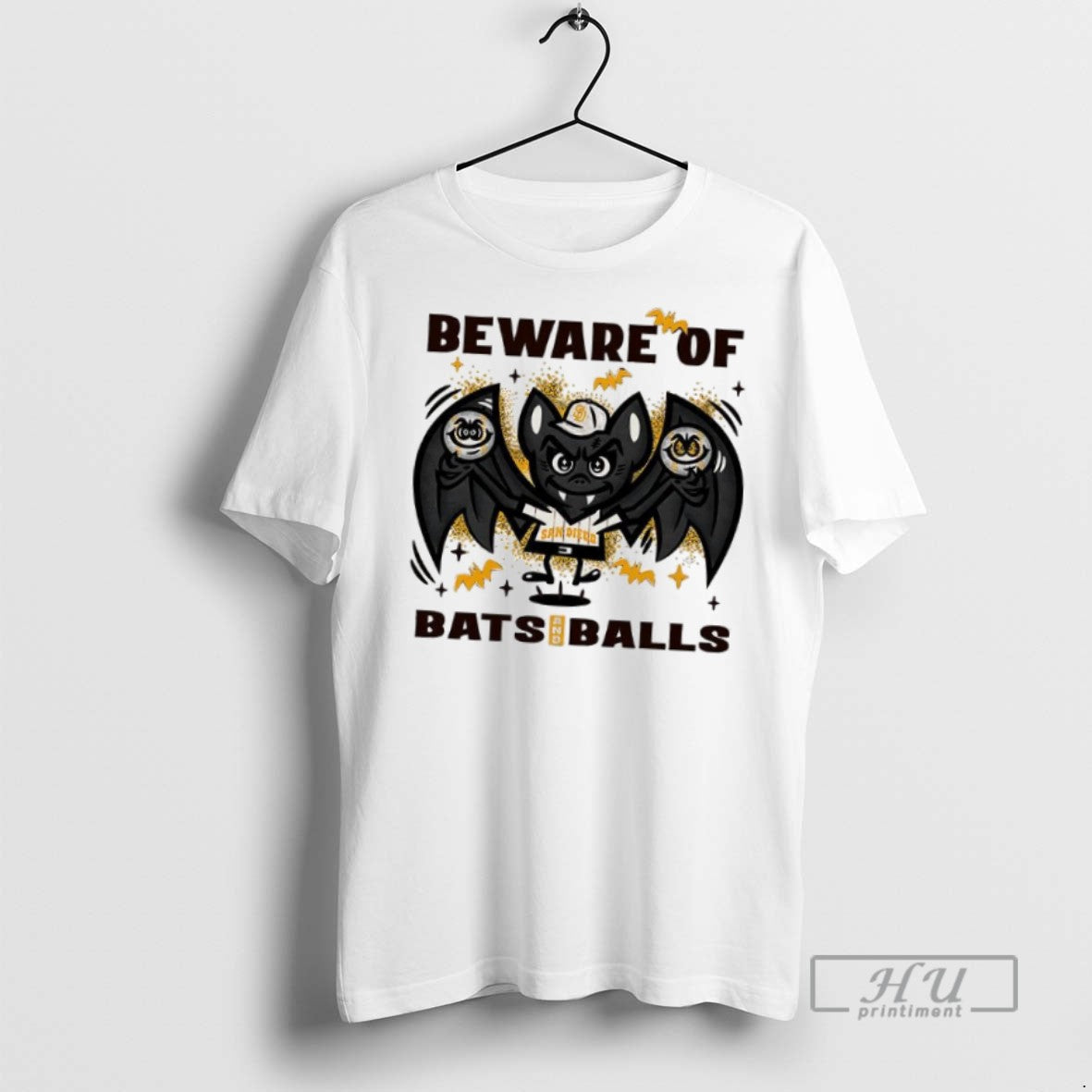 Officials Trending San Diego Padres Baseball Beware - Adult & Kids T-Shirts, Sweatshirts & Hoodies apparel design preview 1