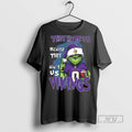 Officials Trending Santa Grinch They Hate Us Because - Adult & Kids T-Shirts, Sweatshirts & Hoodies apparel design preview 1