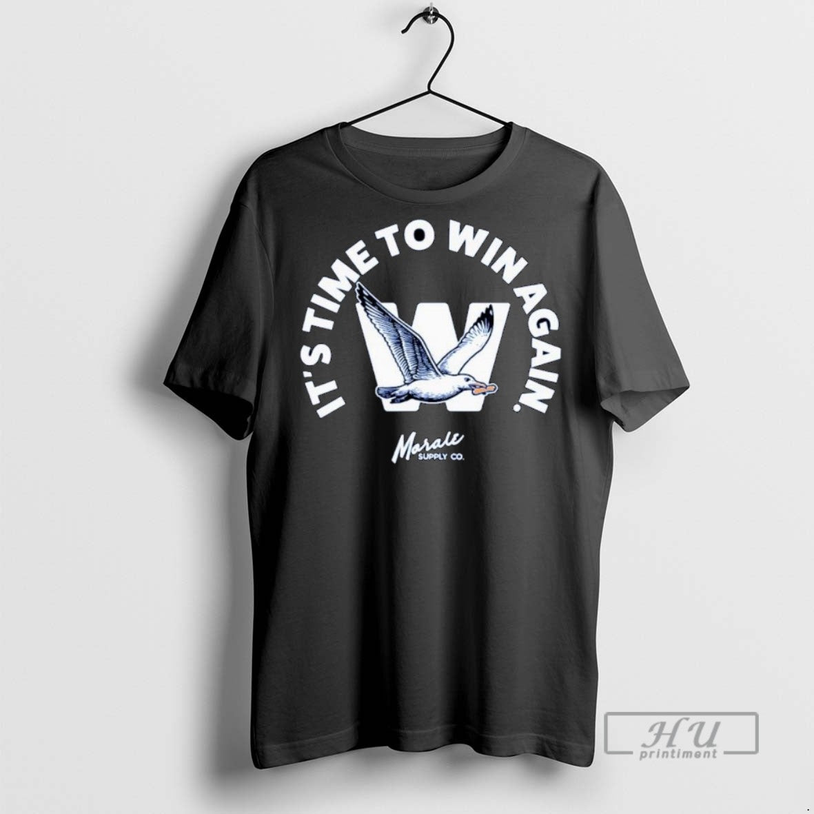 Officials Trending Seagull Its Time To Win Again - Adult & Kids T-Shirts, Sweatshirts & Hoodies apparel design preview 1