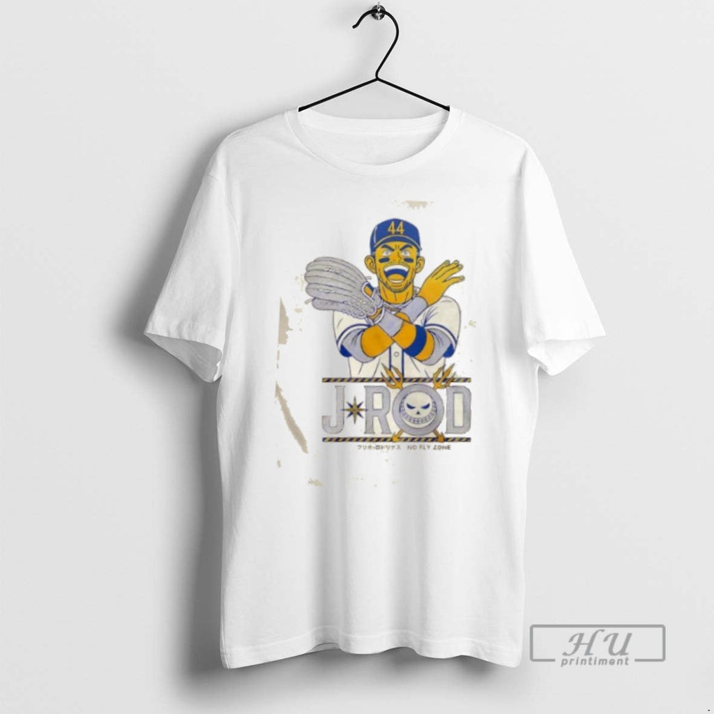 Officials Trending Seattle Mariners J Rod No Fly Zone - Adult & Kids T-Shirts, Sweatshirts & Hoodies apparel design preview 1