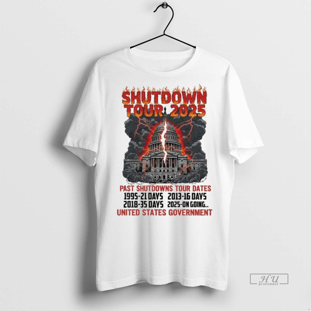 Officials Trending Shutdown Tour 2025 Sweater - Adult & Kids T-Shirts, Sweatshirts & Hoodies apparel design preview 1