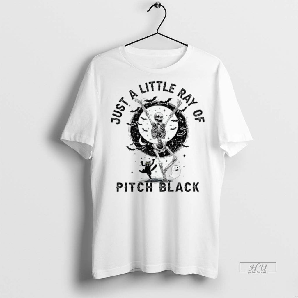 Officials Trending Skeleton Just A Little Ray Of - Adult & Kids T-Shirts, Sweatshirts & Hoodies apparel design preview 1