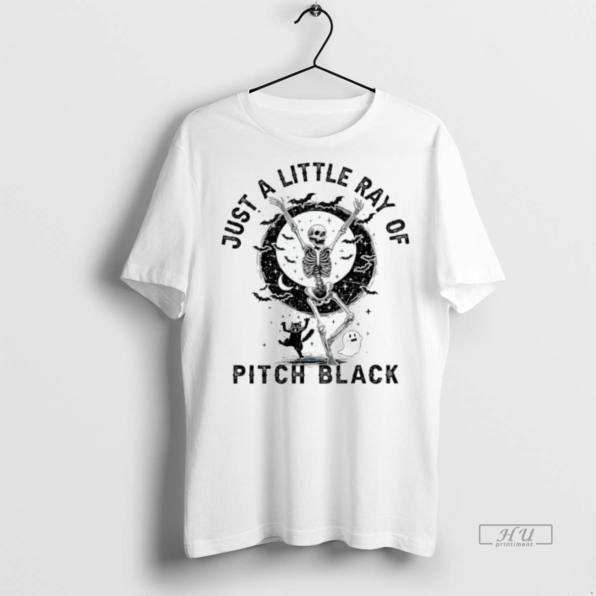 Officials Trending Skeleton Just A Little Ray Of - Adult & Kids T-Shirts, Sweatshirts & Hoodies apparel design preview 1