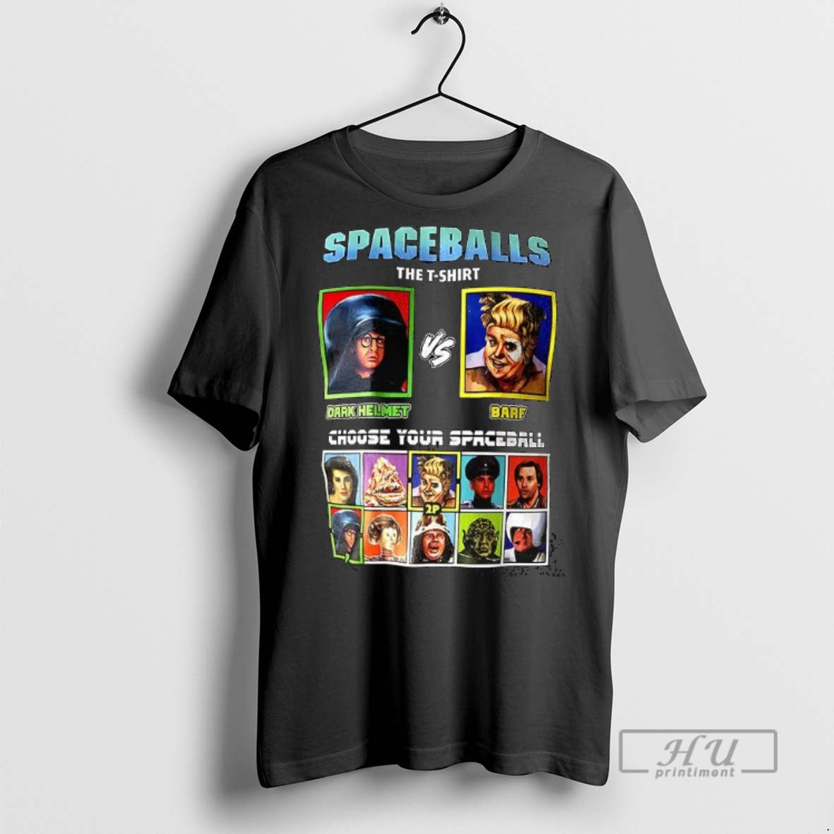 Officials Trending Spaceballs Dark Helmet Vs Barf - Adult & Kids T-Shirts, Sweatshirts & Hoodies apparel design preview 1