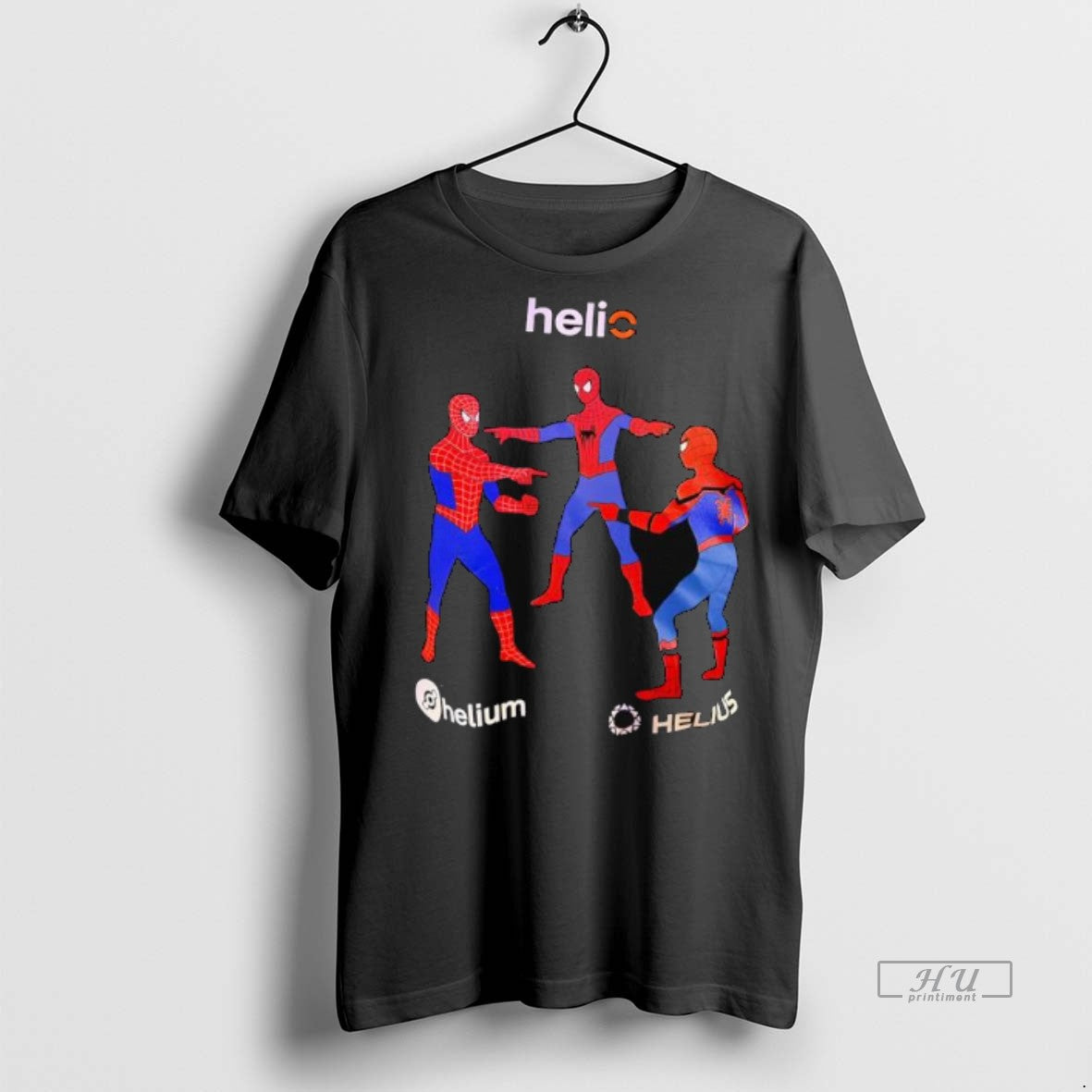 Officials Trending Spiderman Multiple X Heli Helium - Adult & Kids T-Shirts, Sweatshirts & Hoodies apparel design preview 1