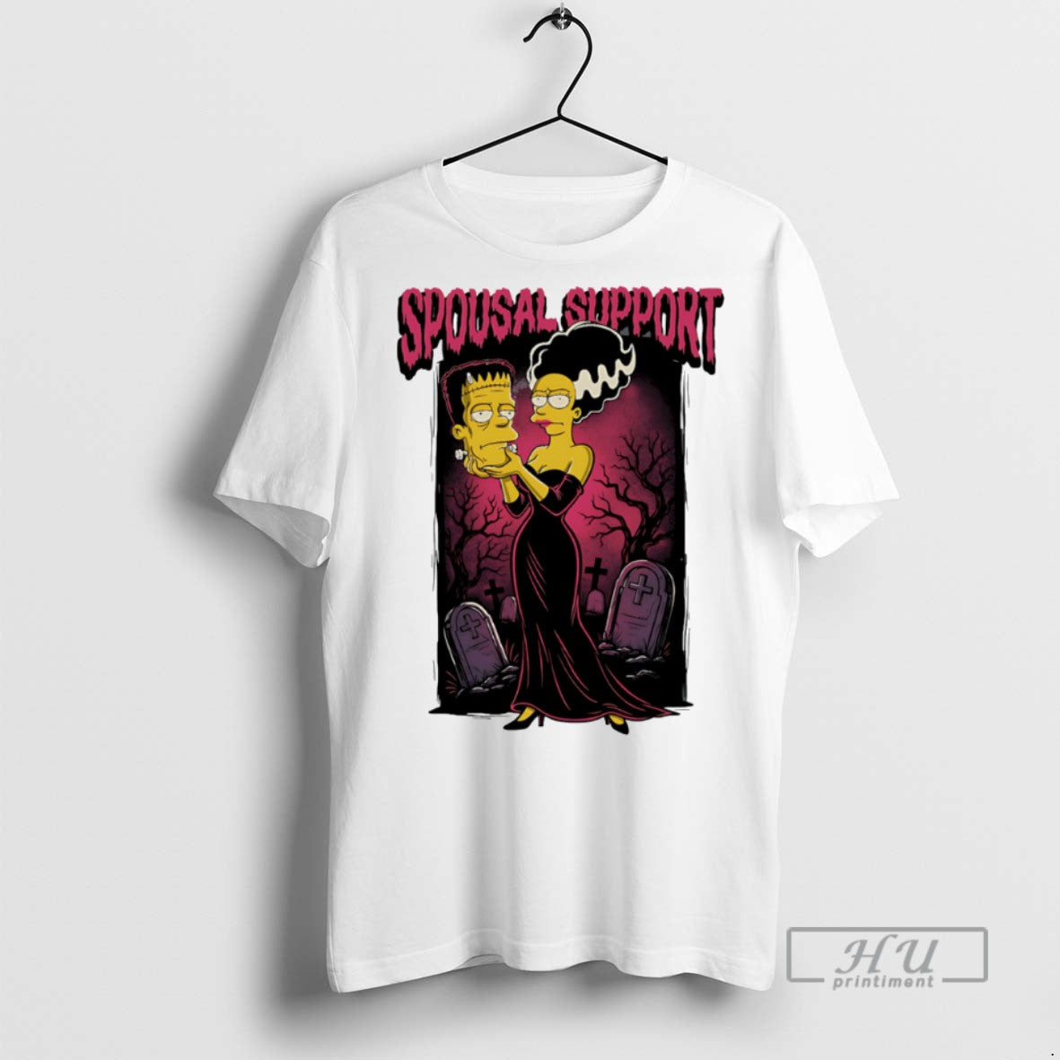Officials Trending Spousal Support Halloween - Adult & Kids T-Shirts, Sweatshirts & Hoodies apparel design preview 1