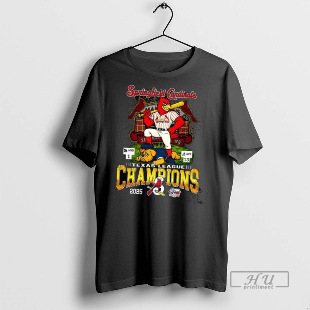 Officials Trending Springfield Cardinals 2025 Texas - Adult & Kids T-Shirts, Sweatshirts & Hoodies apparel design preview 1