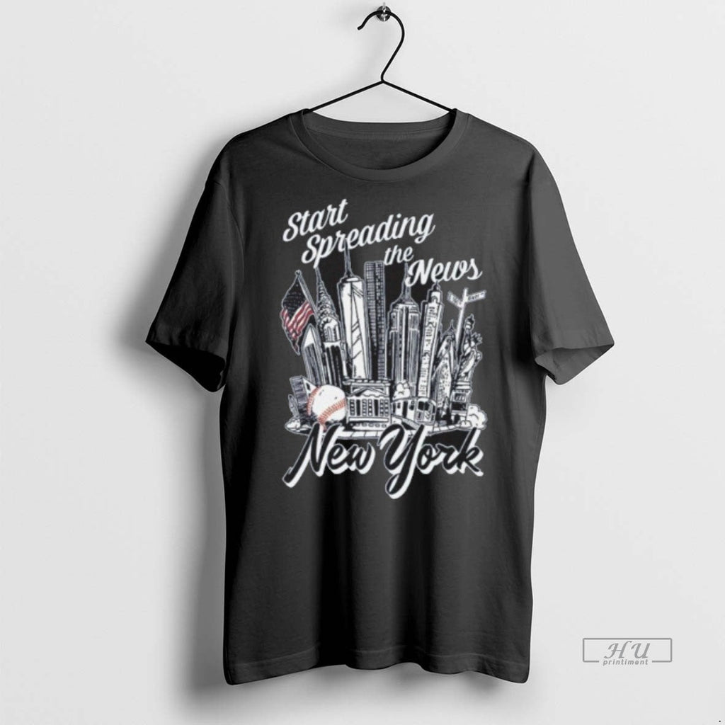Officials Trending Start Spreading The News New York - Adult & Kids T-Shirts, Sweatshirts & Hoodies apparel design preview 1