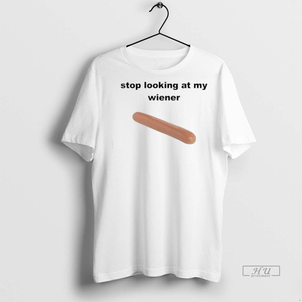 Officials Trending Stop Looking At My Weiner Sweater - Adult & Kids T-Shirts, Sweatshirts & Hoodies apparel design preview 1