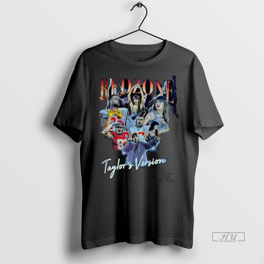 Officials Trending Taylor Travis Kelce Red Zone - Adult & Kids T-Shirts, Sweatshirts & Hoodies apparel design preview 1