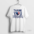 Officials Trending Thank You Veterans Heart Sweater - Adult & Kids T-Shirts, Sweatshirts & Hoodies apparel design preview 1